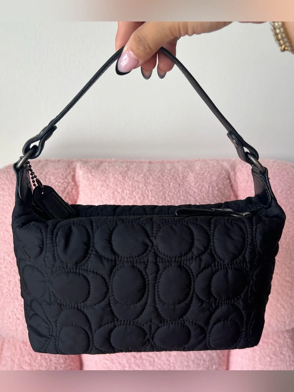 Coach nylon signature